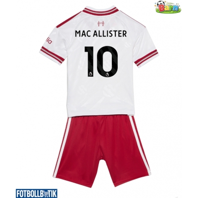 Liverpool Alexis Mac Allister #10 Bortatröja Barn 2026-27 Kortärmad (+ Korta byxor)